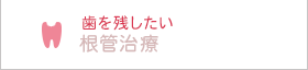 歯を残したい・顎が痛い 口腔外科・根管治療